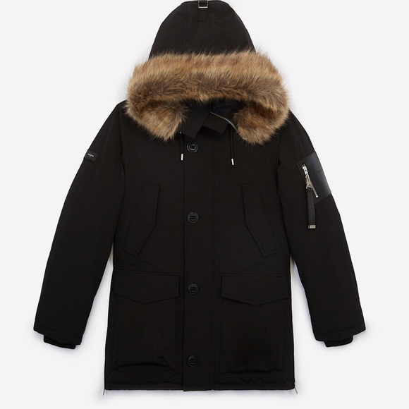 🆕 NWT The Kooples Mix Poly Puffy 🆕 - Picture 5 of 15